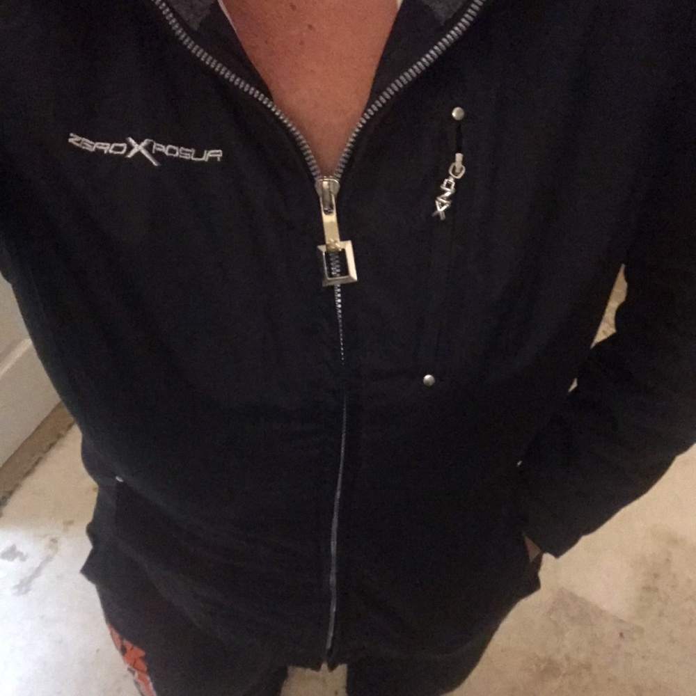 Zero X Posur Elevation Captured Black Jacket Zipp… - image 4